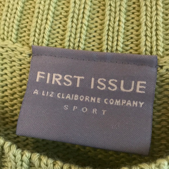 Classic First Issue Liz Claiborne Knitted Tank Top - Picture 5 of 6